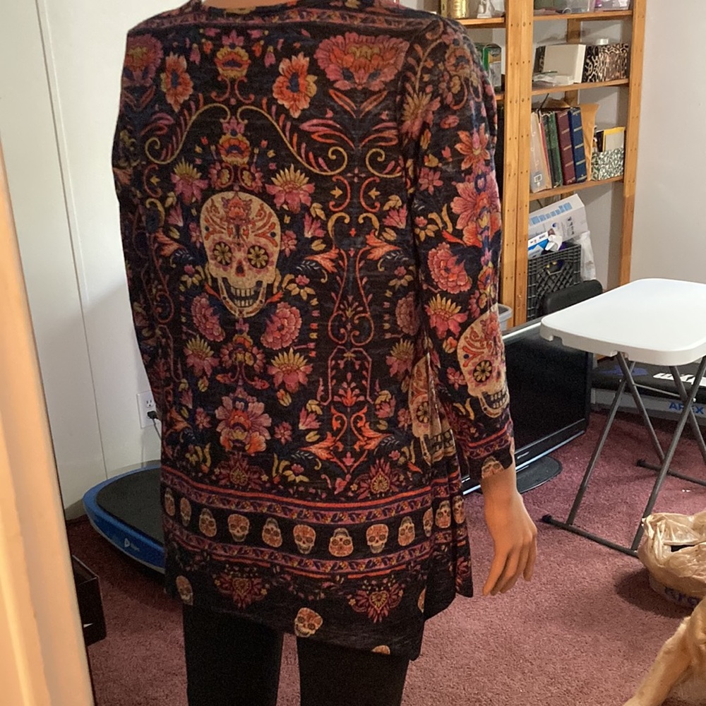 One World Embellished Skull Tunic NEW WITH TAGS - Picture 5 of 5